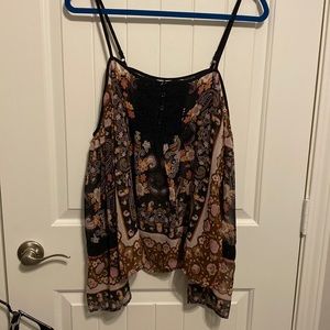 American Rag Cold Shoulder Blouse XL